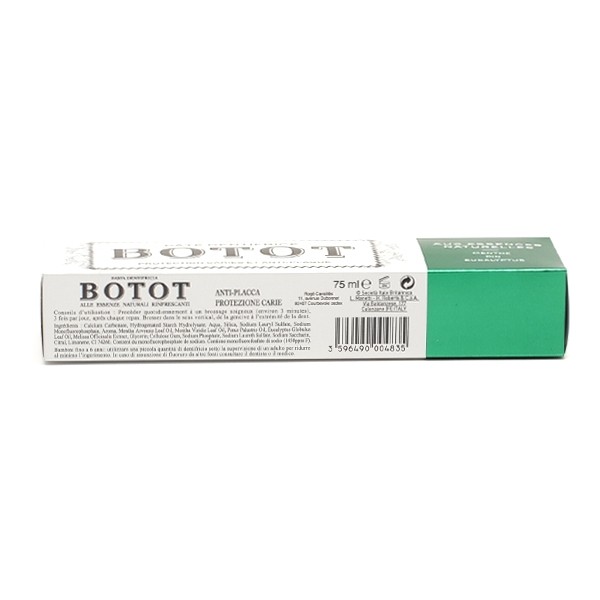 Botot dentifrice menthe pin eucalyptus
