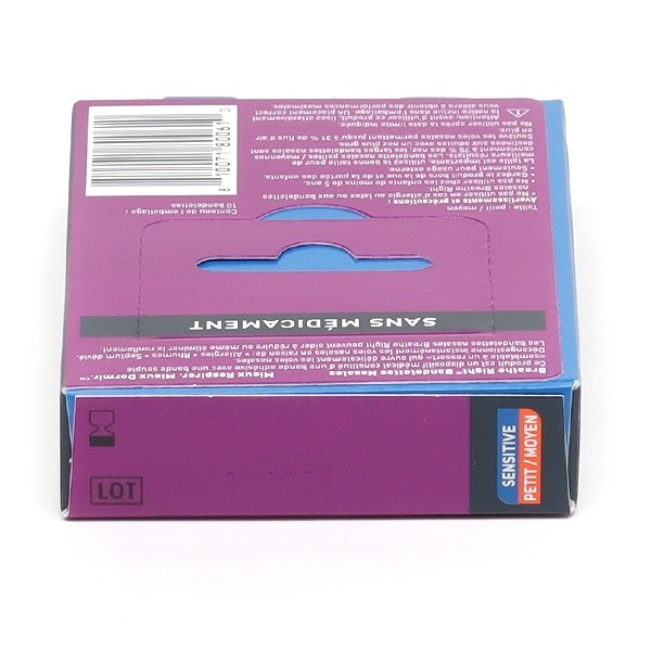 Breathe Right Sensitive bandelettes nasales