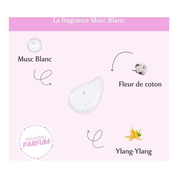 Musc Intime Parfum corps Musc blanc L'irrésistible