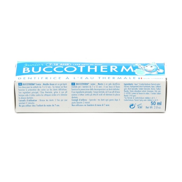 Buccotherm Junior Gel dentifrice Menthe douce
