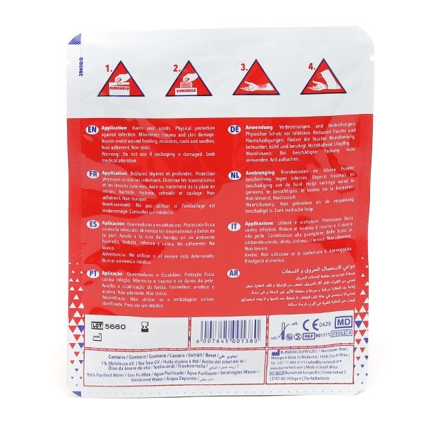 Burnshield compresse anti brûlure