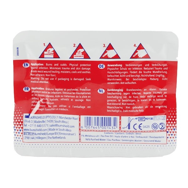 Burnshield compresse anti brûlure