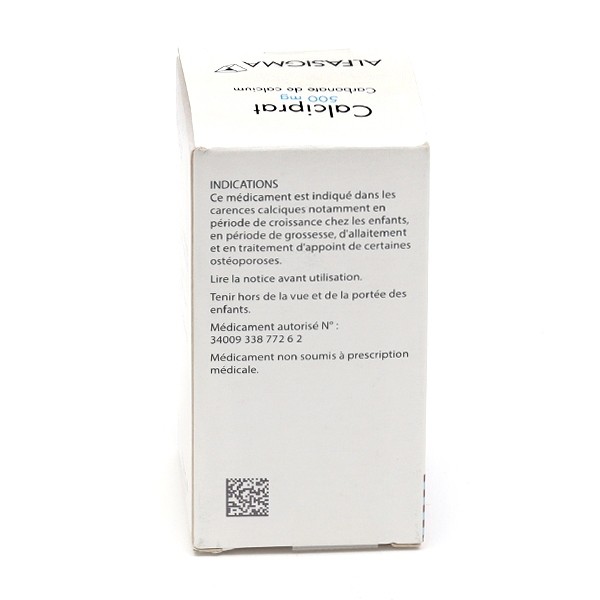 Calciprat 500 mg comprimés à sucer