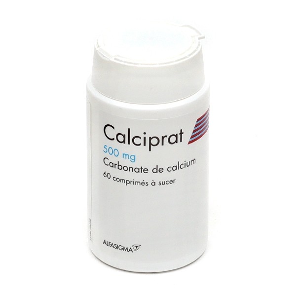 Calciprat 500 mg comprimés à sucer