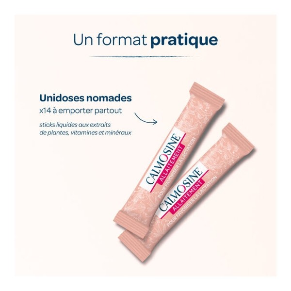 Calmosine allaitement boisson unidoses