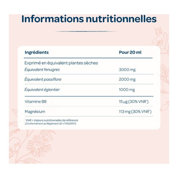 Calmosine allaitement boisson unidoses