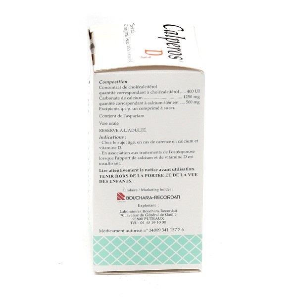 Calperos D3 comprimés à sucer