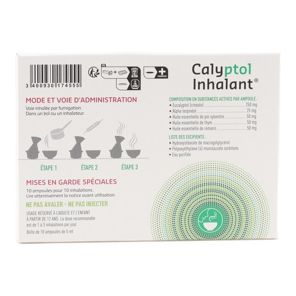 Calyptol inhalant ampoule inhalation