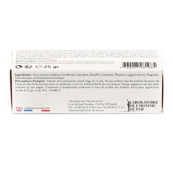 Camphrice du Canada stick