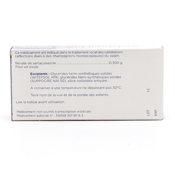 Candazol ovule mycose