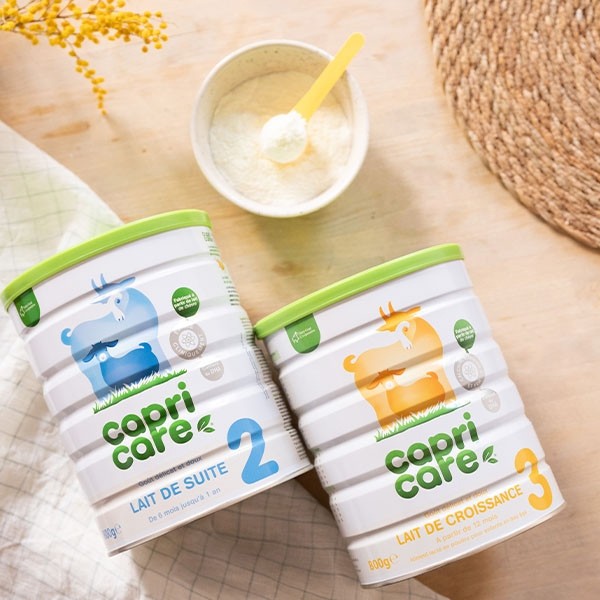 Capricare lait de chèvre 2e âge