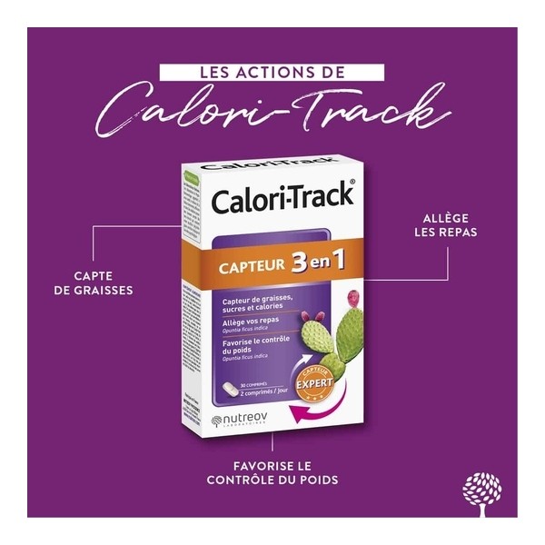 Calori Track Capteur 3 en 1 comprimés
