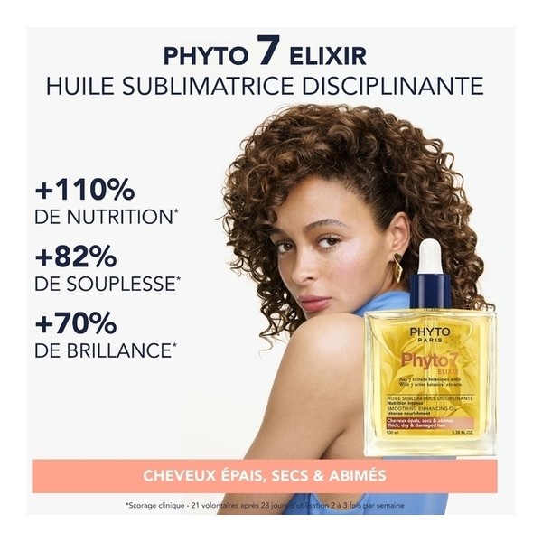 Phyto 7 Elixir Huile sublimatrice disciplinante