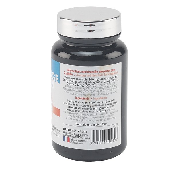 NutriExpert Cartilage de requin gélules