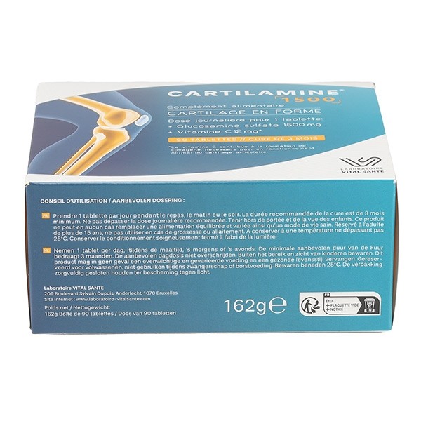 Cartilamine 1500 mg comprimés