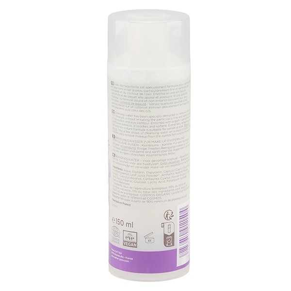 Cattier Eau démaquillante yeux sensibles Bio