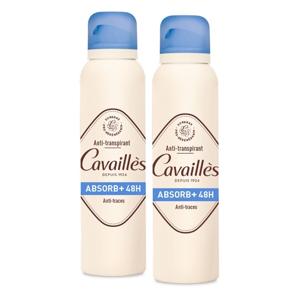 Cavaillès Déodorant Absorb+ 48h Spray