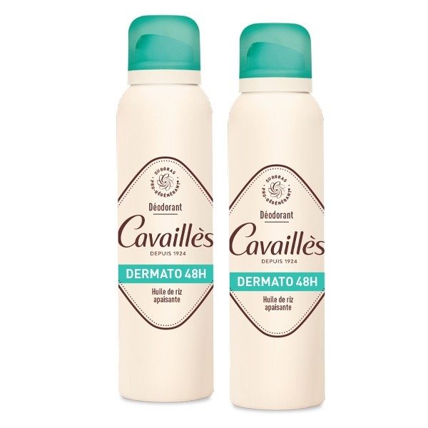 Cavaillès déodorant Dermato 48 h spray