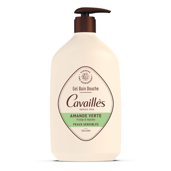 Cavaillès Gel bain douche Amande verte