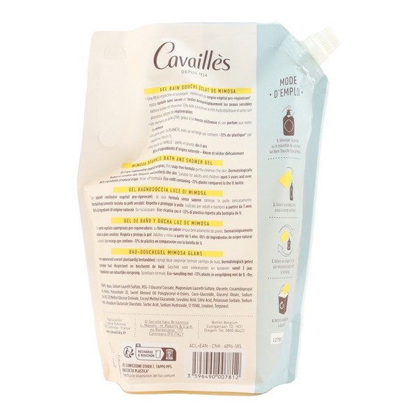 Cavaillès Gel bain douche éclat de mimosa