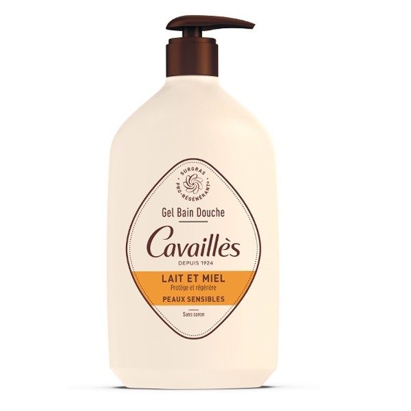 Cavaillès Gel bain douche Lait et miel