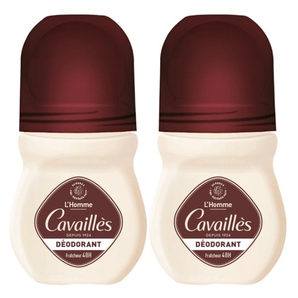 Cavaillès L'Homme déodorant fraîcheur 48h roll on