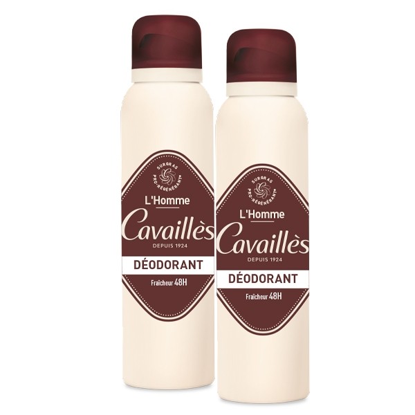 Cavaillès L'Homme déodorant fraicheur 48h Spray