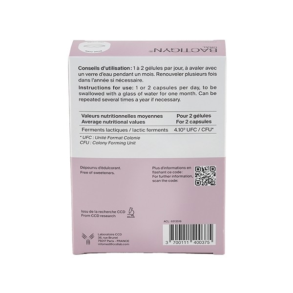 Bactigyn Oral gélules