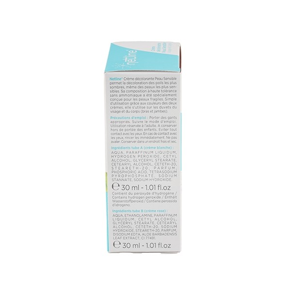 Netline Crème décolorante Peau sensible