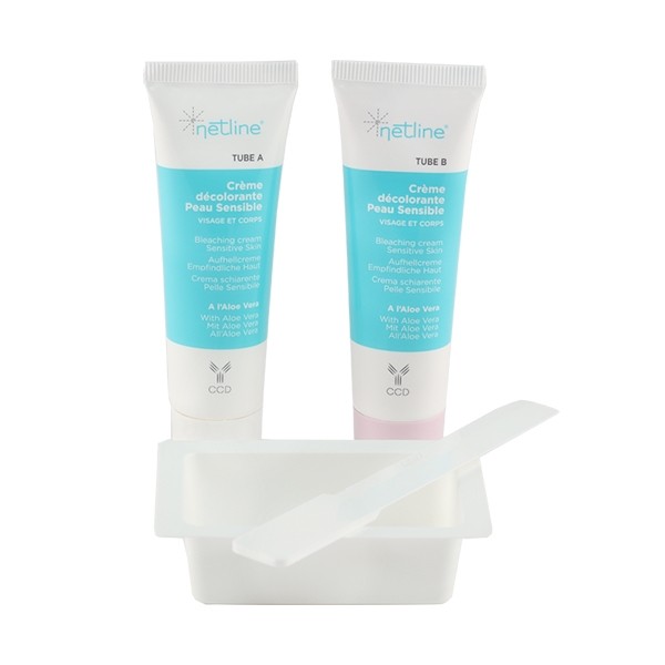Netline Crème décolorante Peau sensible