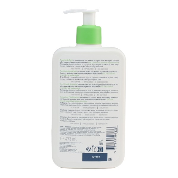 CeraVe Crème lavante hydratante