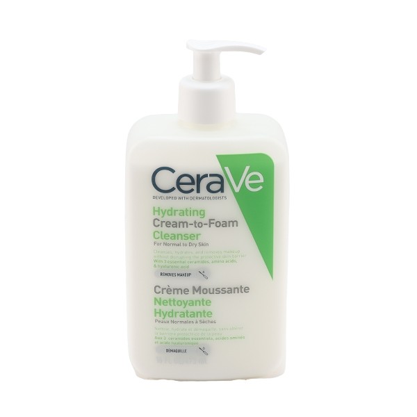CeraVe Crème moussante nettoyante hydratante