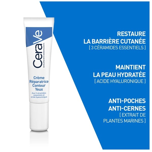 CeraVe Crème réparatrice Contour des yeux