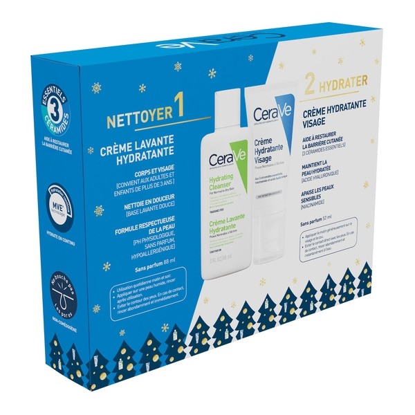 CeraVe coffret Noël hydratant visage
