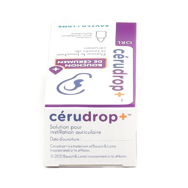 Cérudrop+ solution auriculaire