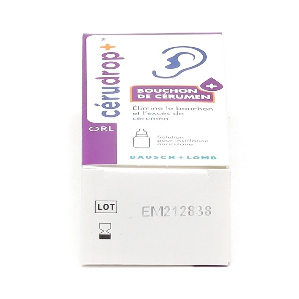 Cérudrop+ solution auriculaire
