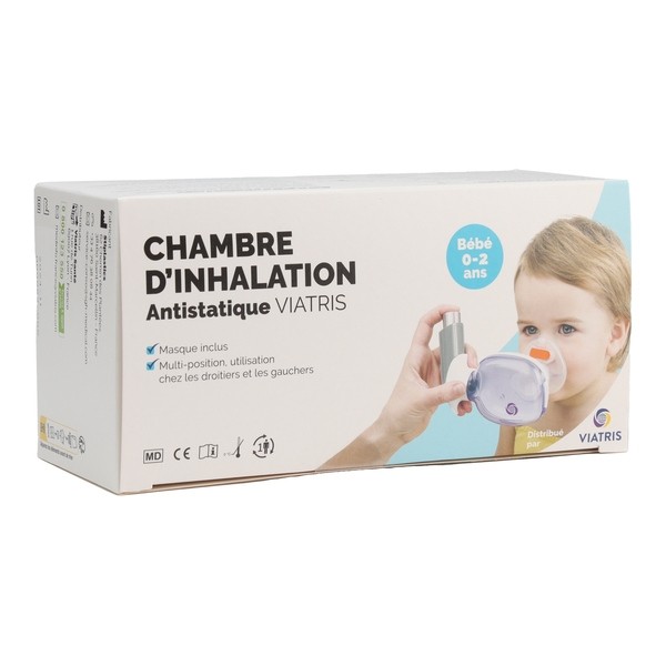 Chambre d'inhalation antistatique 0-2 ans