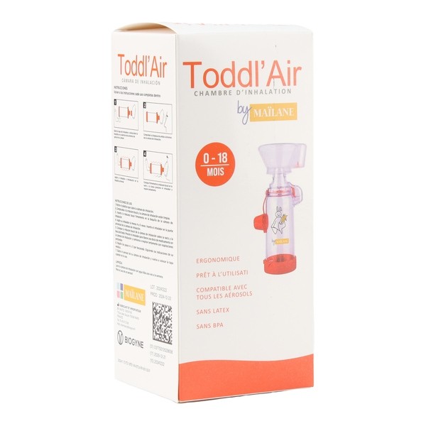 Chambre d'inhalation Toddl Air de 0 à 18 mois