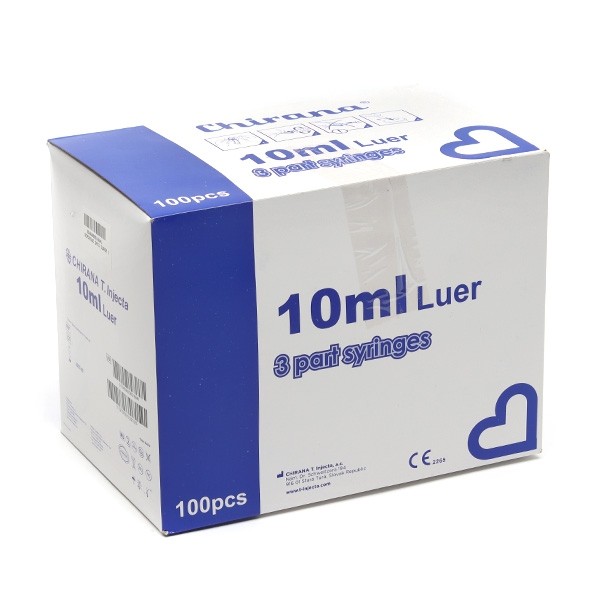 Seringue stérile 3 pièces