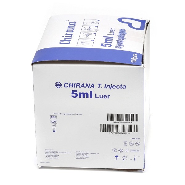 Seringue stérile 3 pièces