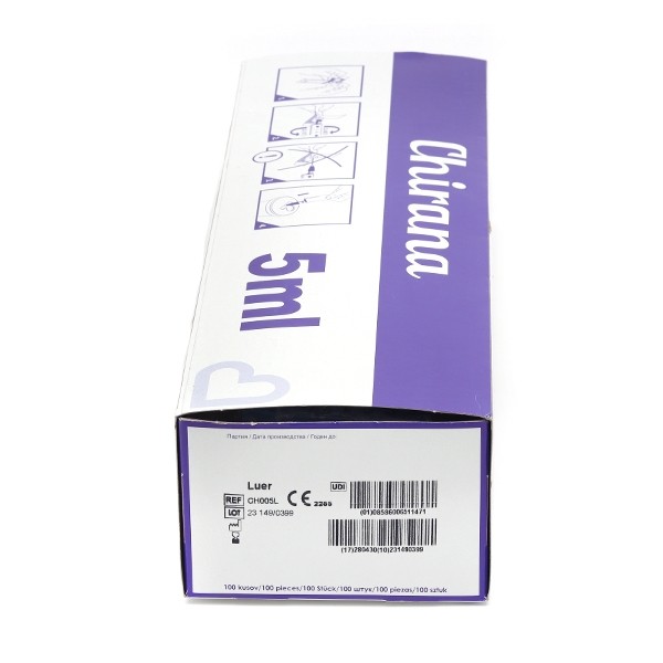 Seringue stérile 2 pièces