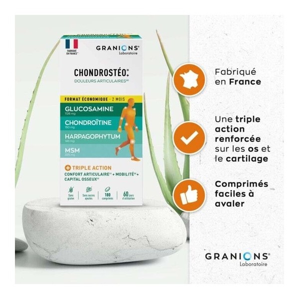 Chondrostéo+ Douleurs articulaires comprimés