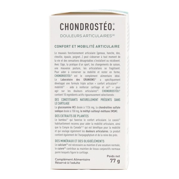 Chondrostéo+ Douleurs articulaires comprimés