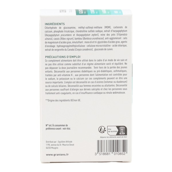 Chondrostéo+ Douleurs articulaires comprimés