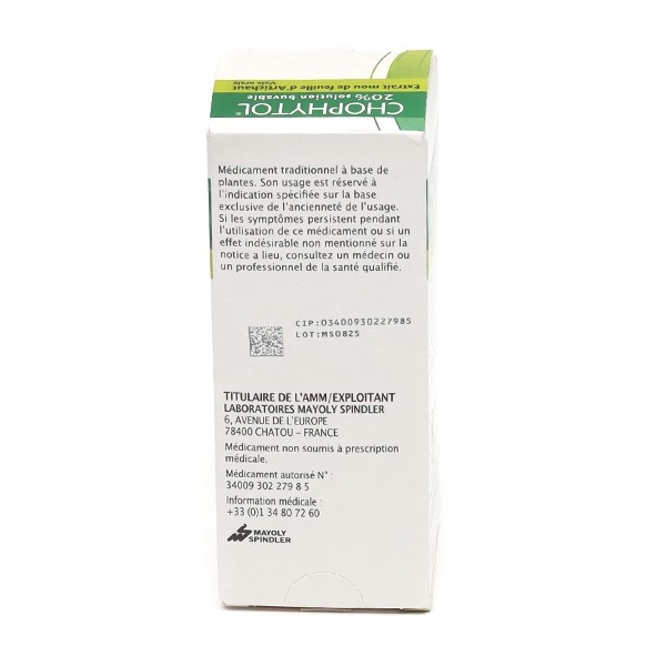 Chophytol solution buvable