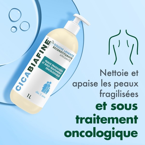Cicabiafine Douche crème reconstituante apaisante