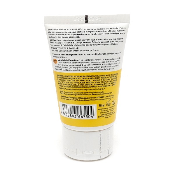 CicaManuka soin mains réparateur bio