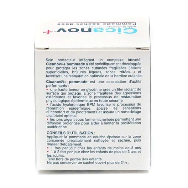 Cicanov+ pommade sachets doses