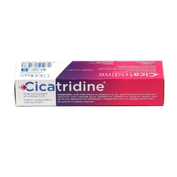 Cicatridine crème à l'acide hyaluronique