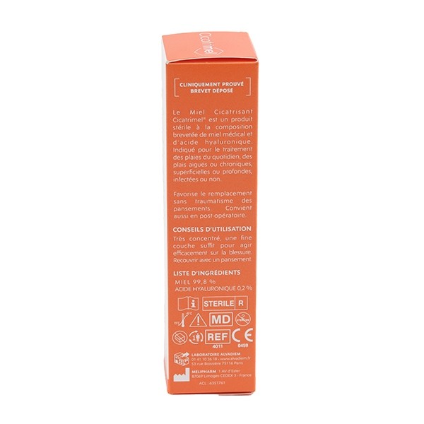 Alvadiem Cicatrimel Miel cicatrisant gel